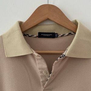 Oversized Burberry polo